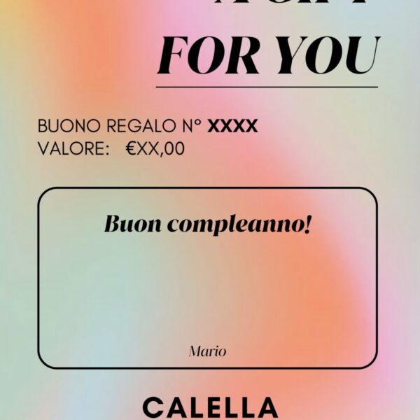 Buono regalo