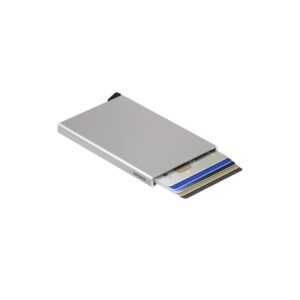 Secrid porta carte di credito in alluminio “Cardprotector” Argento C.BRUSHED SILVER