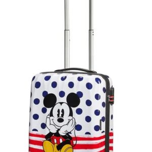 American Tourister trolley cabina in abs “Legends Disney” Fantasia 92699.9072 MICKEY BLUE DOTS