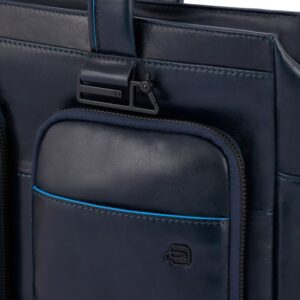 Piquadro borsa cartella da lavoro in pelle “B2 Evolution” Blu CA5769B2V.BLU