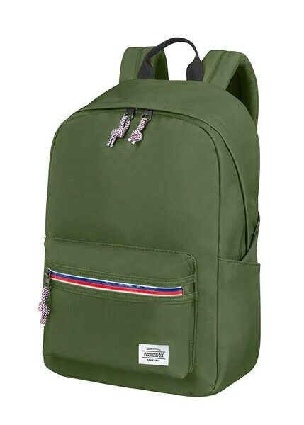American Tourister zaino in tessuto "Upbeat" Verde 129578.1635 OLIVE GREEN