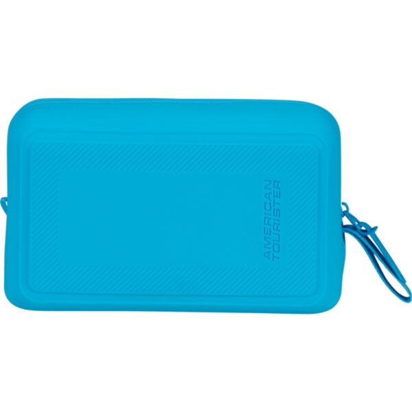 American Tourister beauty case in gomma "Urban Groove" Azzurro 155518.8198 AZURE BLUE