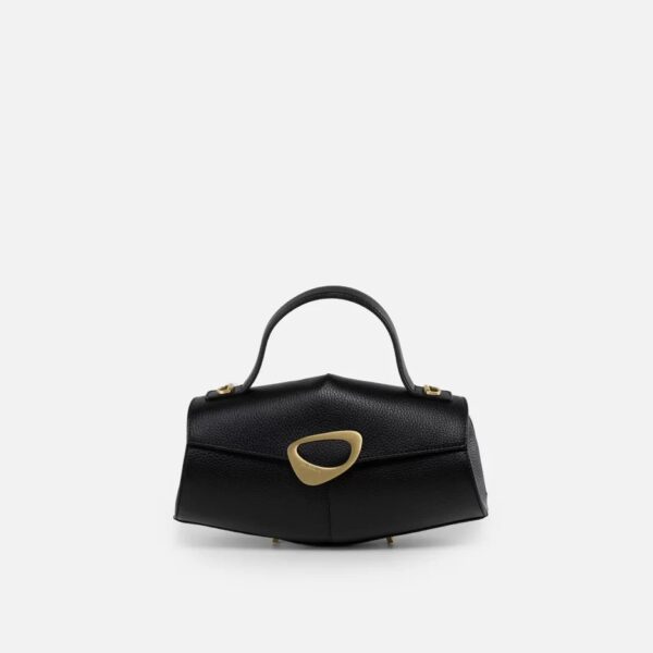 Arcadia borsa a mano in pelle "Calipso" Nero 4188.NERO