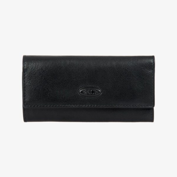 Bric's portachiavi con ganci in pelle "Monte Rosa" Nero BH109211.001 NERO