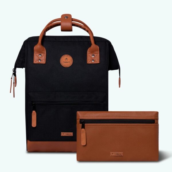 CABAIA zaino in tessuto "Adventurer" Nero ADV-M.378 COLOGNE