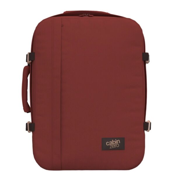 Cabin Zero zaino 44L da viaggio in tessuto "Classic" Rosso CZ06.2406 SANGRIA RED