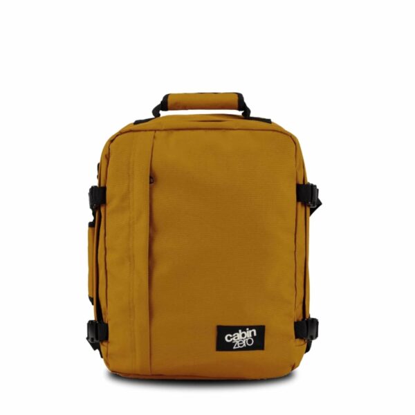 Cabin Zero zaino 28L da viaggio in tessuto "Classic" Giallo CZ08.1309 ORANGE CHILL