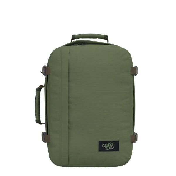 Cabin Zero zaino 36L da viaggio in tessuto "Classic" Verde CZ17.1802 GEORGIAN KHAKI