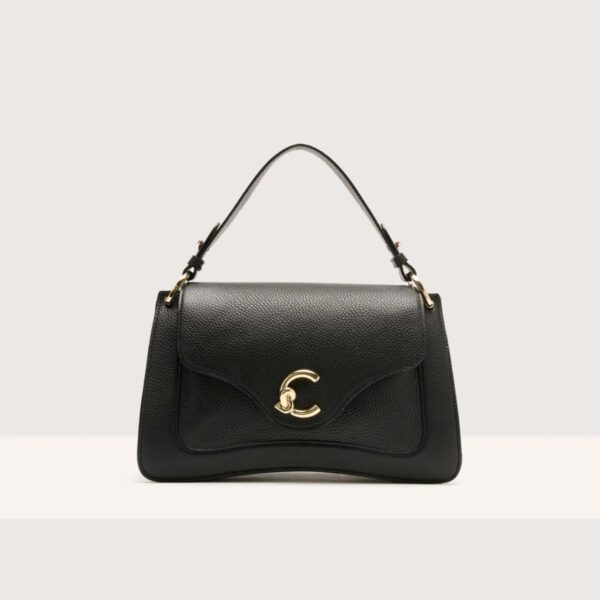 Coccinelle borsa a mano in pelle "C-Me" Nero E1SSL180101.001 NOIR