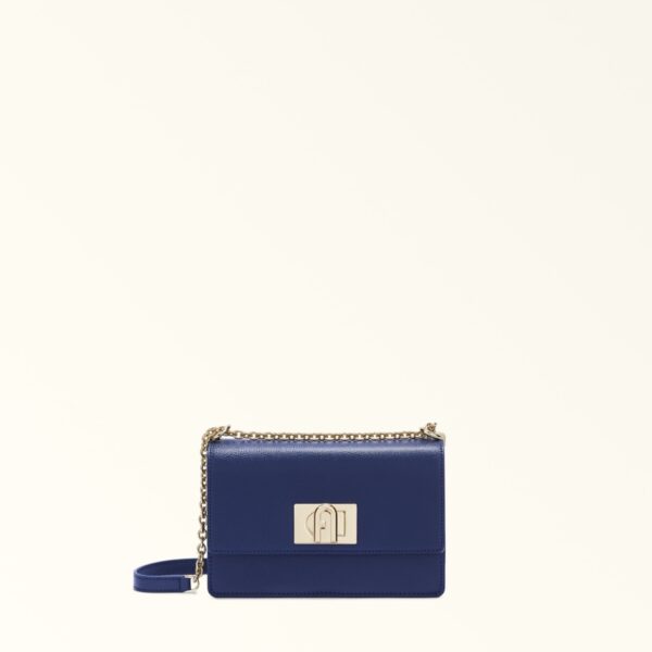 Furla borsa a tracolla in pelle "1927" Blu BAFKACO.2676S MEDITERRANEO