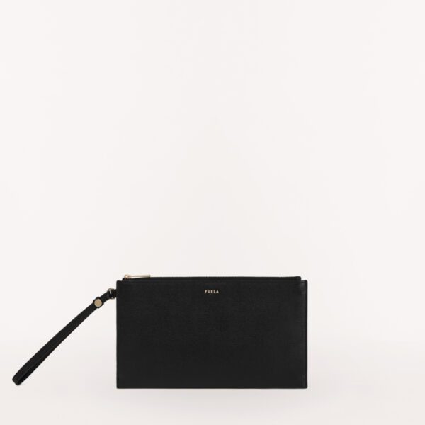 Furla pochette in pelle "Babylon" Nero WE00402.O6000 NERO