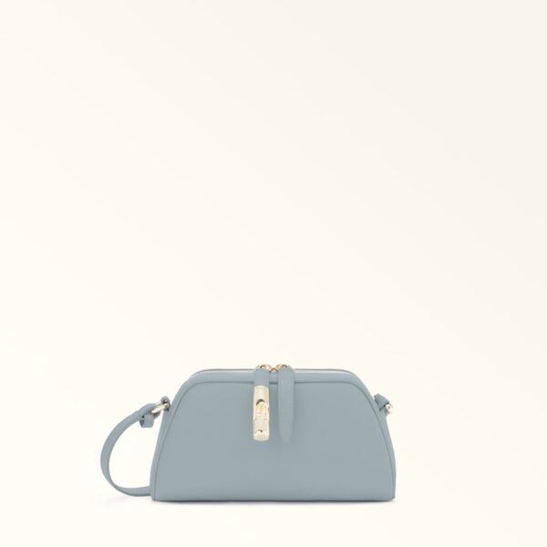 Furla borsa a tracolla in pelle "Furla Goccia" Azzurro WE00747.55000 NUVOLA