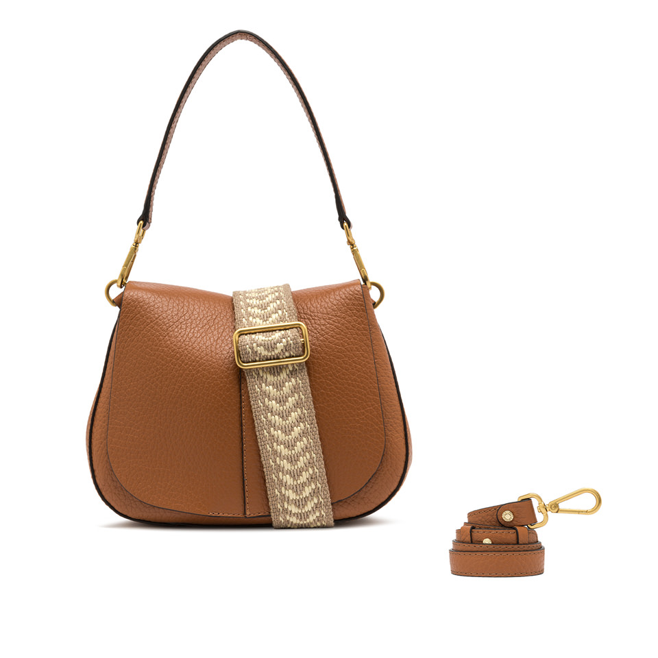 Gianni Chiarini borsa a spalla n pelle "Helena Round" Cuoio BS11086TKL-NAETN.1117 CARAMELL