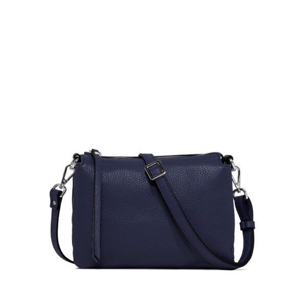 Gianni Chiarini borsa a tracolla in pelle "Three" Blu BS4362COMM GRN.0208 NAVY