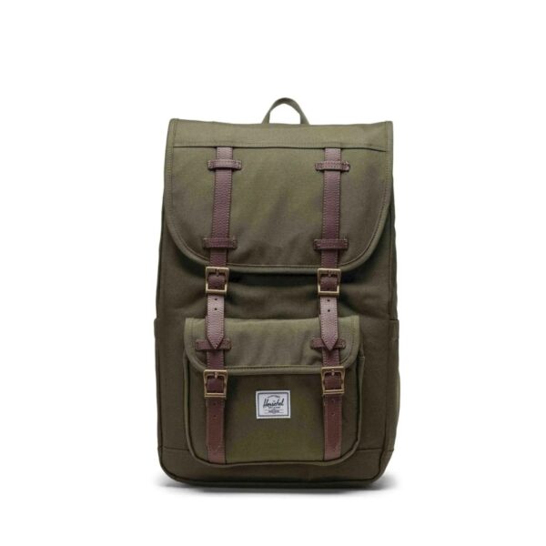 Herschel zaino in tessuto "Little America Mid" Verde LITTLE AMERICA MID.IVY GREEN