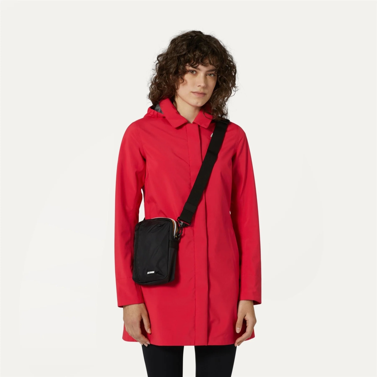 KWay borsello in tessuto"Barbiton" Nero BARBITON.BLACK - immagine 3
