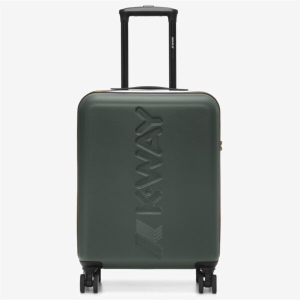 KWay trolley cabina in policarbonato "K-air" Verde K-AIR CABIN.GREEN BLACKISH