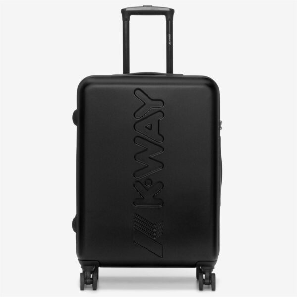 KWay trolley medio in policarbonato "K-air" Nero K-AIR MEDIUM.BLACK PURE
