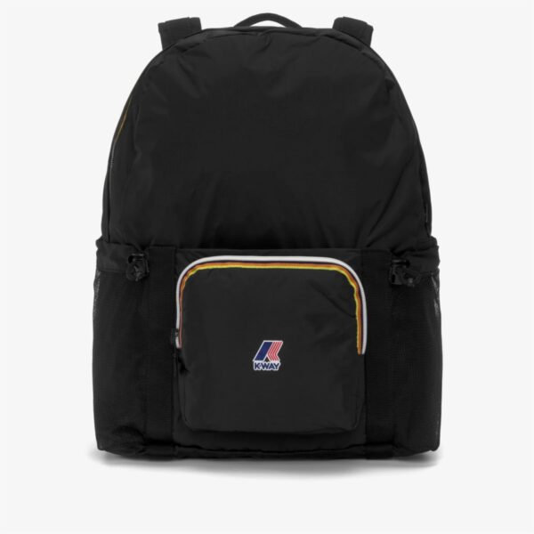 KWay zaino in tessuto "Michel" Nero MICHEL.BLACK PURE