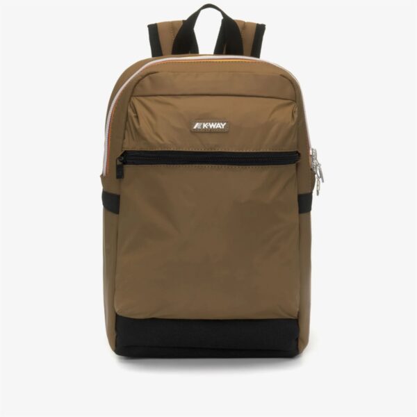 KWay zaino in tessuto "Small Laon" Beige SMALL LAON.BROWN CORDA