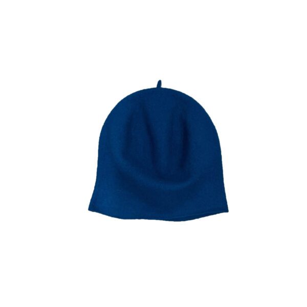 Kopka cappello in lana "Roll Up" Petrolio ROLL UP BERET.PETROL