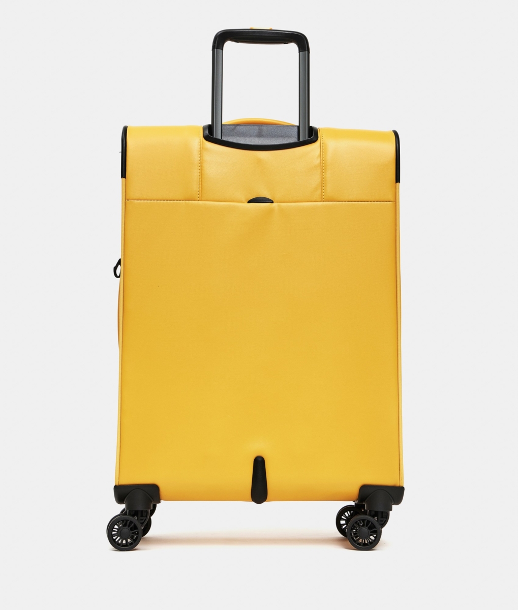 Mandarina Duck trolley medio espandibile in tessuto "Eco Coated" Giallo OSV03.05J DUCK YELLOW - immagine 3