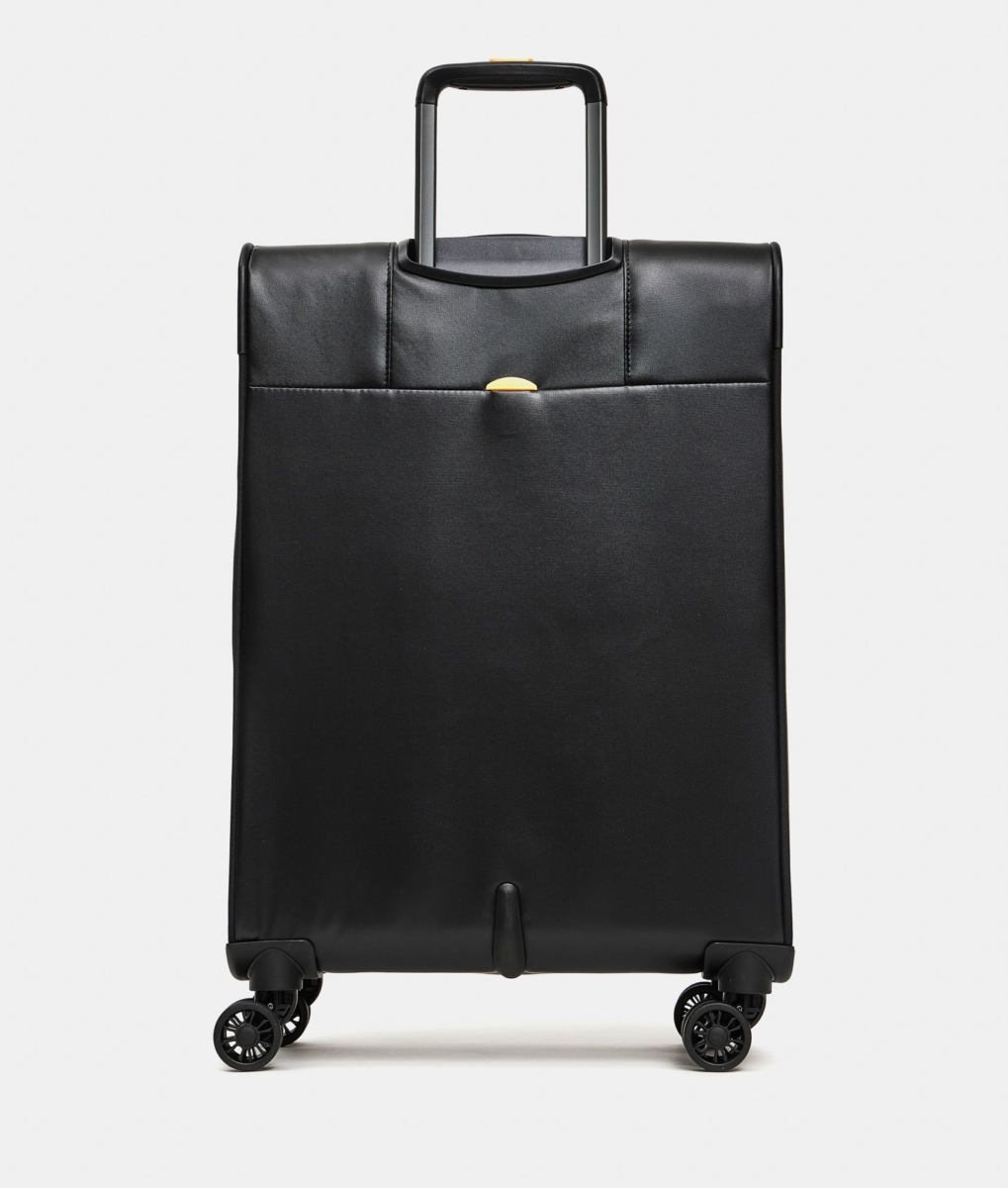Mandarina Duck trolley medio espandibile in tessuto "Eco Coated" Nero OSV03.651 BLACK - immagine 3
