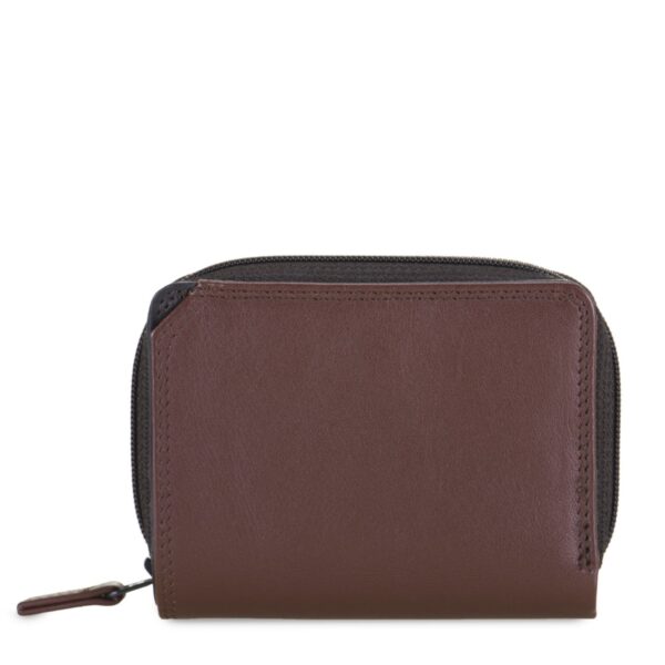 Mywalit portafogli piccolo in pelle "Classic" Multicolor 226.158 CACAO