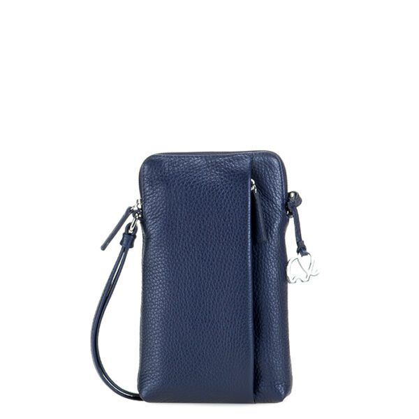 Mywalit porta cellulare in pelle "Cremona" Blu 2265.80 BLUE