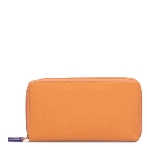 Mywalit portafogli doppia zip in pelle "Classic" Multicolor 375.115 COPACABANA