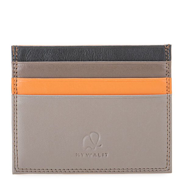Mywalit porta carte di credito in pelle "Mens Range" Multicolor 4500.164 FUMO