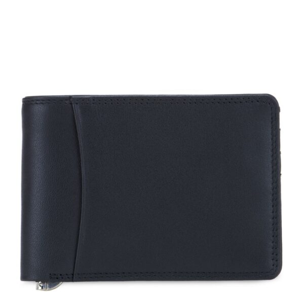 Mywalit portafogli con molletta in pelle "Mens Range" Nero 4504.3 BLACK