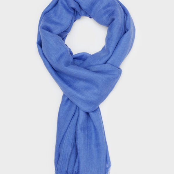 Nalì sciarpa in poliestere "Lisa" Azzurro LASC0245.BLU