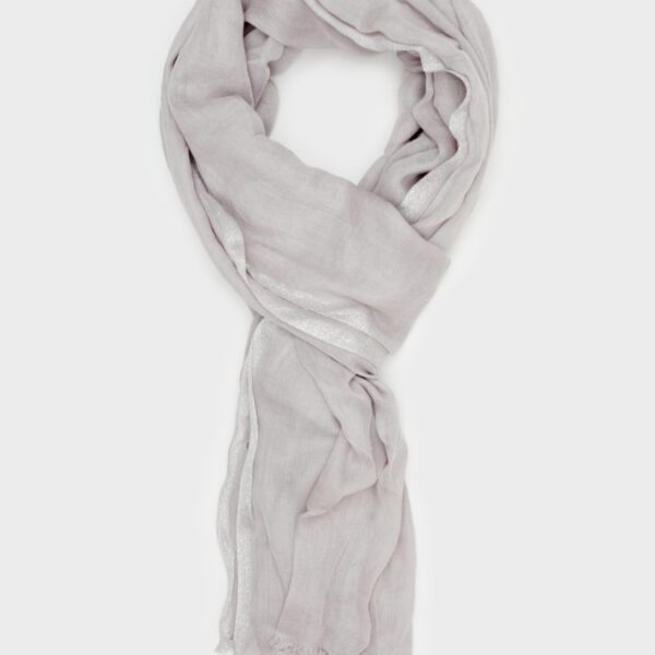 Nalì sciarpa in poliestere "Nana" Grigio UNSC0067.GRIGIO