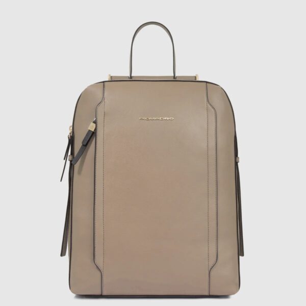 Piquadro zaino in pelle "Circle" Tortora CA4576W92.TO