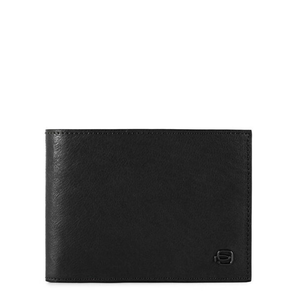 Piquadro portafogli in pelle "B3 - Black Square" Nero PU1392B3R.N