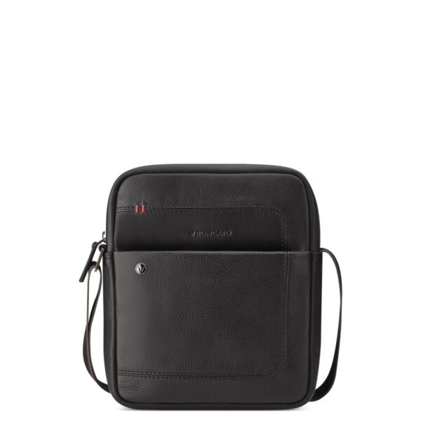 Roncato borsello in pelle "Alaska" Nero 412424.01
