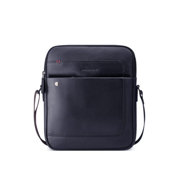 Roncato borsello in pelle "Alaska" Blu 412425.23 NAVY