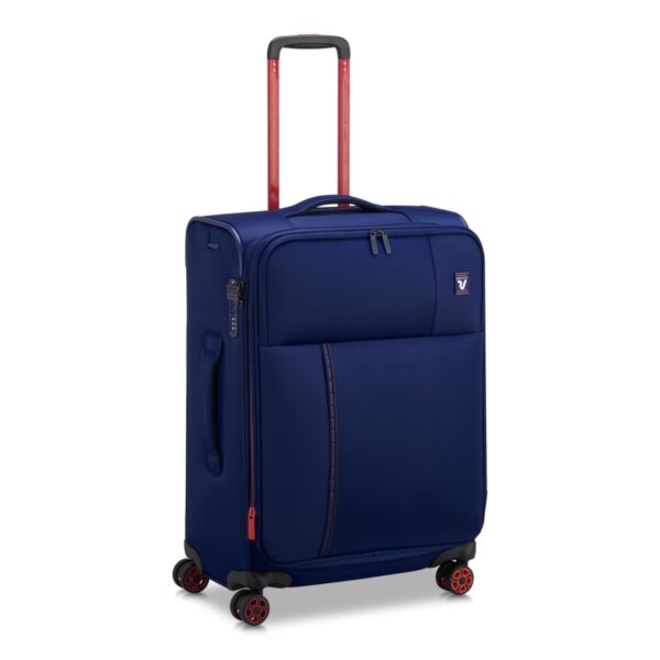 Roncato trolley medio in tessuto "Move" Blu 415352.93 BLU OLTREMARE