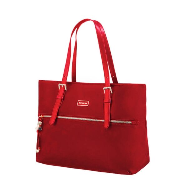 Samsonite borsa shopping in tessuto "Karissa" Rosso 80394.0507 FORMULA RED