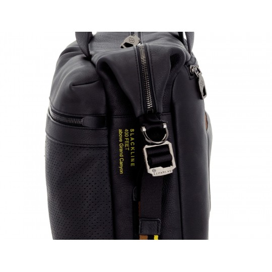 Scharlau borsa cartella da lavoro in pelle "Slackline" Nero BR10-L02.BK - immagine 5