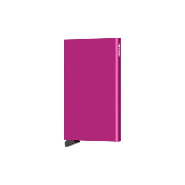 Secrid porta carte di credito in alluminio "Cardprotector" Fuxia  C.FUCHSIA