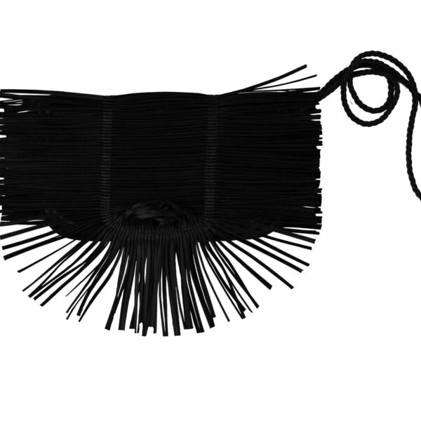 TSOUKALA pochette in tessuto "Clutch" Nero CLUTCH ME.BLACK