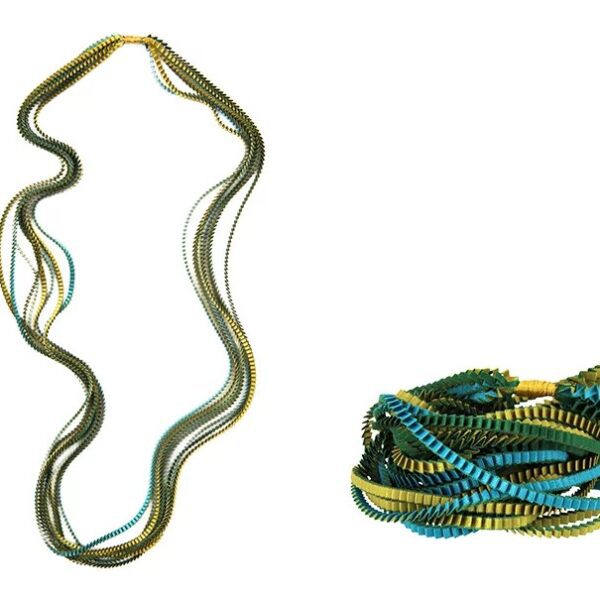 TSOUKALA collana in tessuto "Essilp" Multicolor ESSILP.KL09