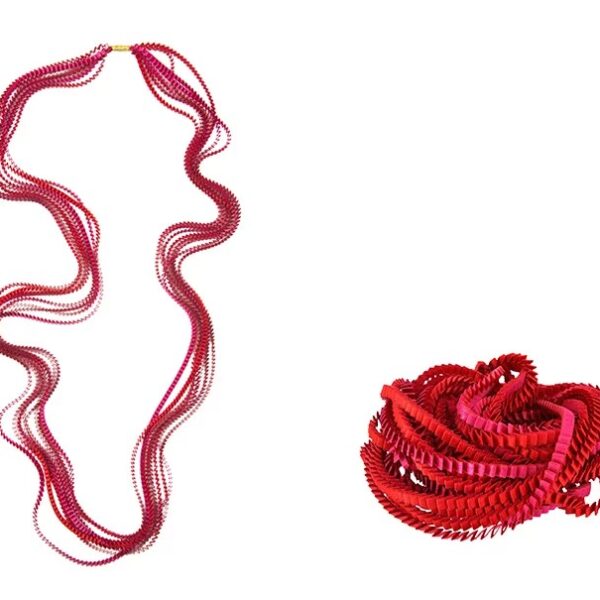 TSOUKALA collana in tessuto "Essilp" Multicolor ESSILP.KL15