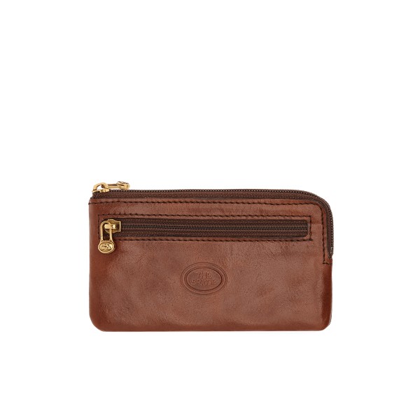 The Bridge portachiavi a bustina in pelle "Story" Marrone 01152501.14