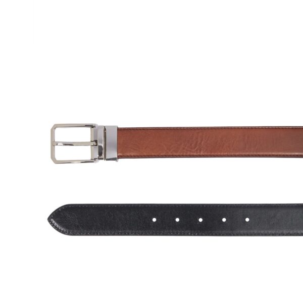 The Bridge cintura in pelle reversibile "Brunelleschi" Nero/marrone 03450401.6V MARRONE/NERO