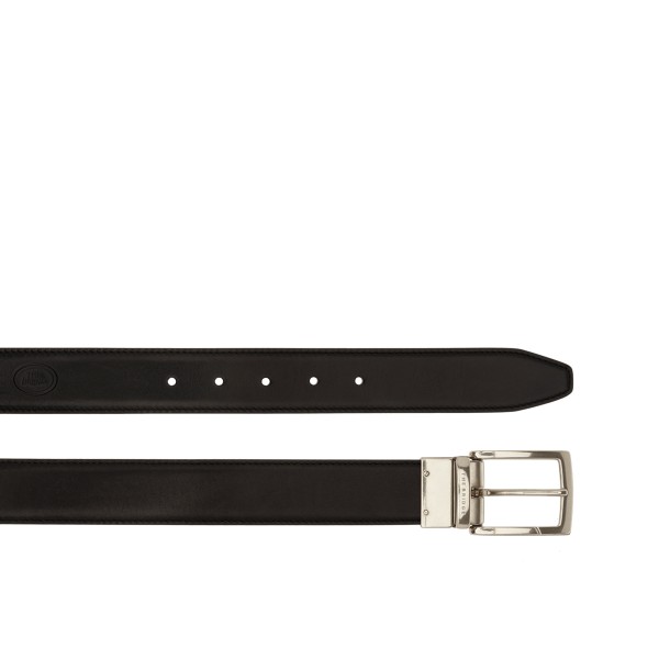 The Bridge cintura reversibile in pelle "Story" Nero/marrone 03638201.20