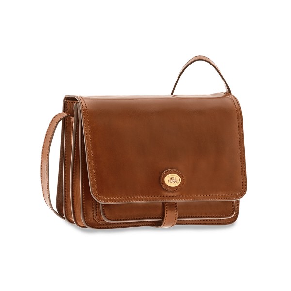 The Bridge borsa a tracolla in pelle "Story" Marrone 04418201.14