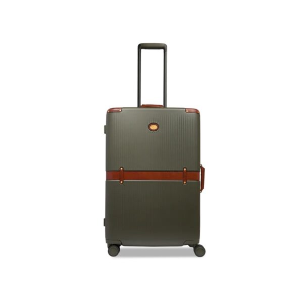 The Bridge trolley medio in policarbonato "Story Viaggio Trunks" Verde 0710152D.F6 FORESTA